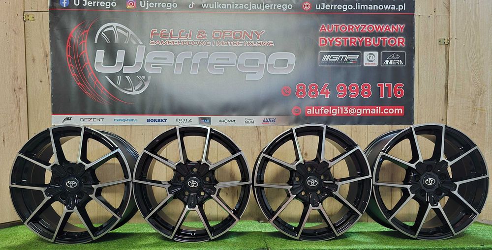 Nowe alufelgi TOYOTA 18x5x114,3 Auris,C-hr,bZ4X,Canry,Rav4,Yaris Cross