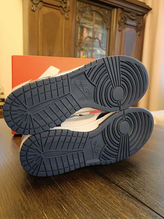 Buty Nike Dunk Low Summit White Midnight Navy rozmiar 44 wkładka 28 cm
