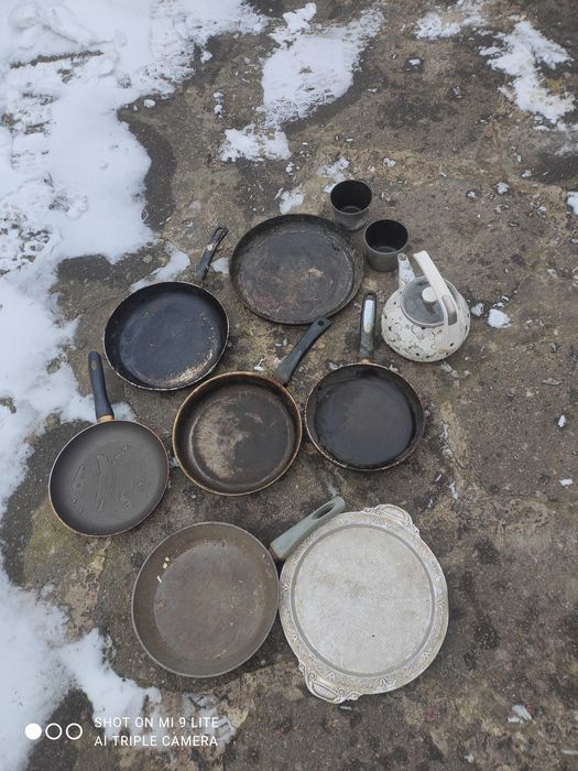 Продам сковородки СССР