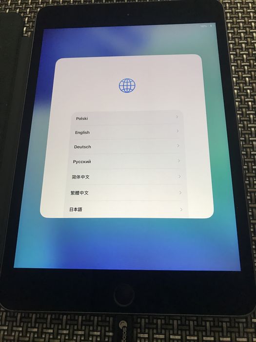 iPad mini 5, 256GB, wi-fi LTE Space Gray