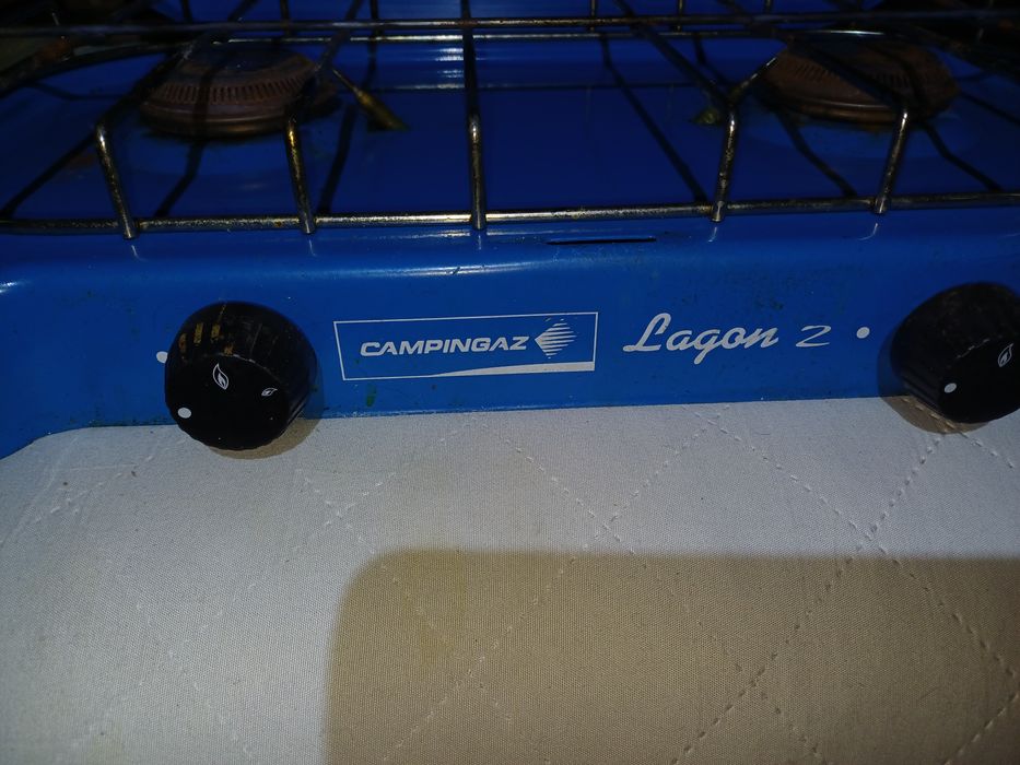 Płytka kuchenka do kempingu na dzialkę