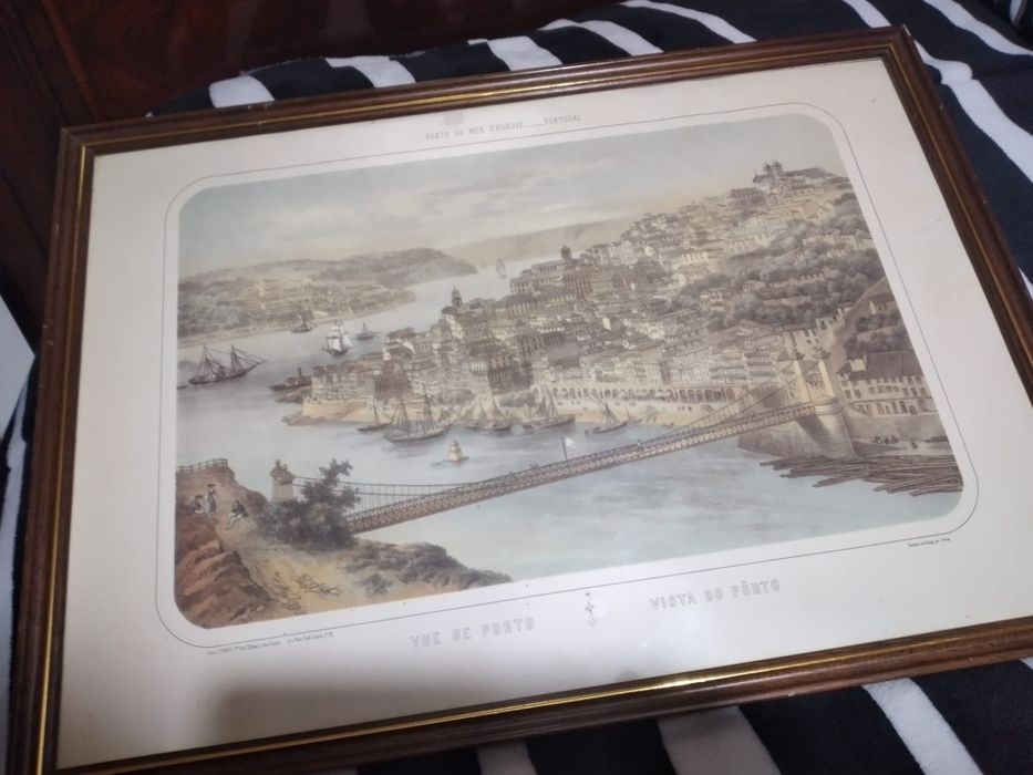 Quadro com muldura Ponte D Luis