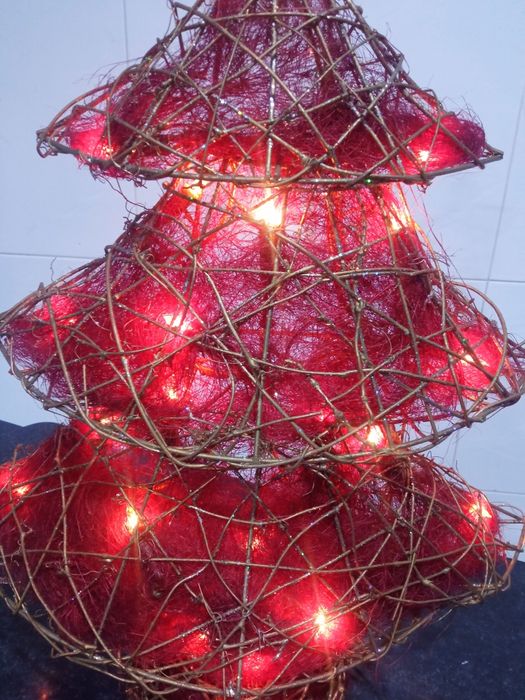 Árvore de Natal  com luzes