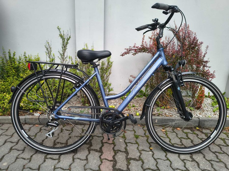 Aluminiowy rower Kross Siberian 28" koła, Shimano, wyposażony