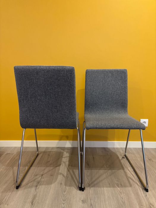 2 Cadeiras IKEA cinza