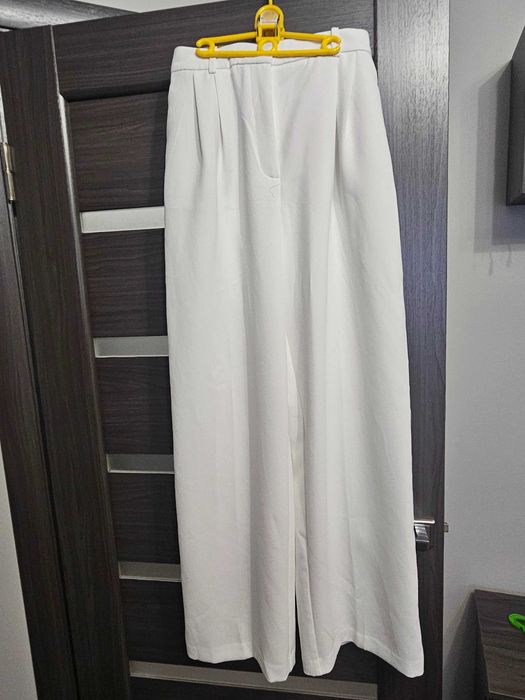 Білі брюки палаццо Zara
