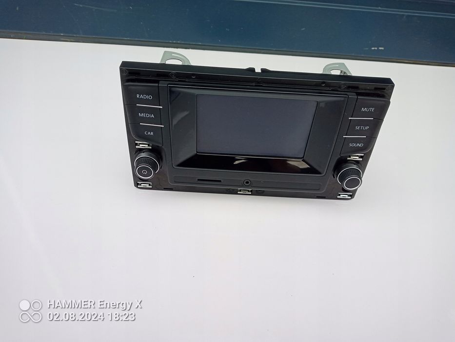 Radio Nawigacja Ekran Vw Golf 7 Vii 5gd Oryginał Europa