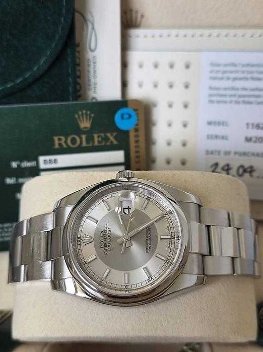 Rolex Oyster Datejust Roulette 36 mm ref: 126200