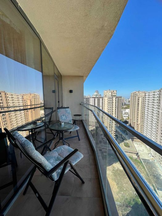 Квартира посуточно в Аркадии. вид на море, Лоджия Паркинг Свет есть