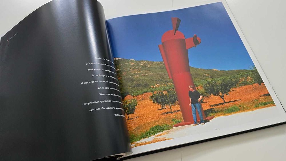 Livro de capa dura de pintura