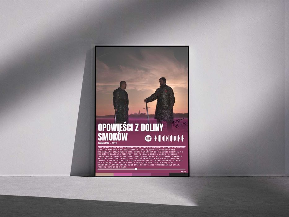 Plakat obraz bez ramki Bedoes opowieści zdoliny smoków a3