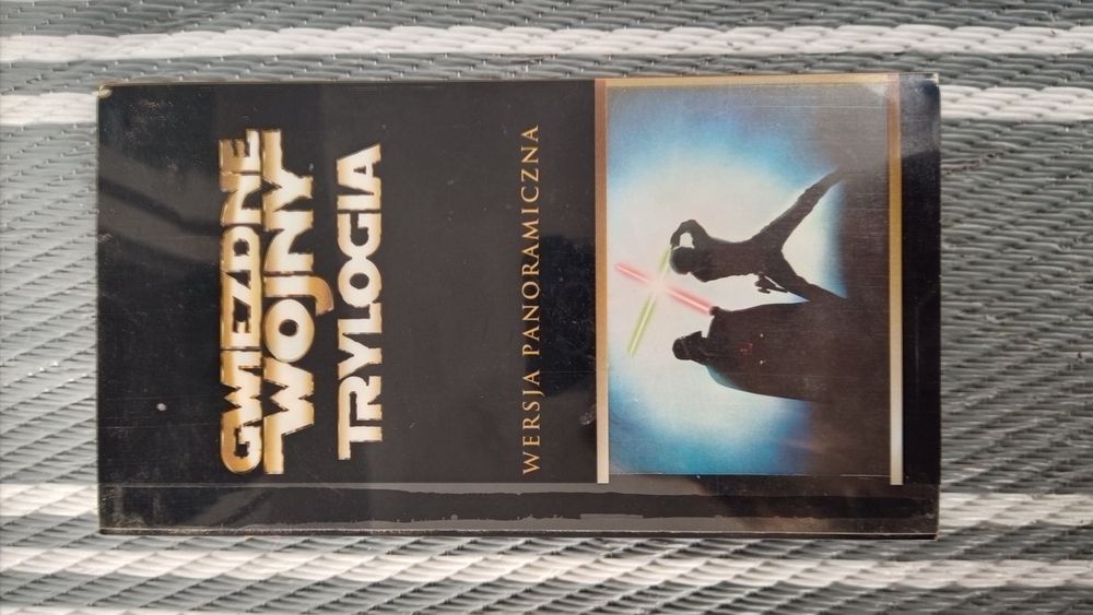 VHS Gwiezdne Wojny Star Wars trylogia.