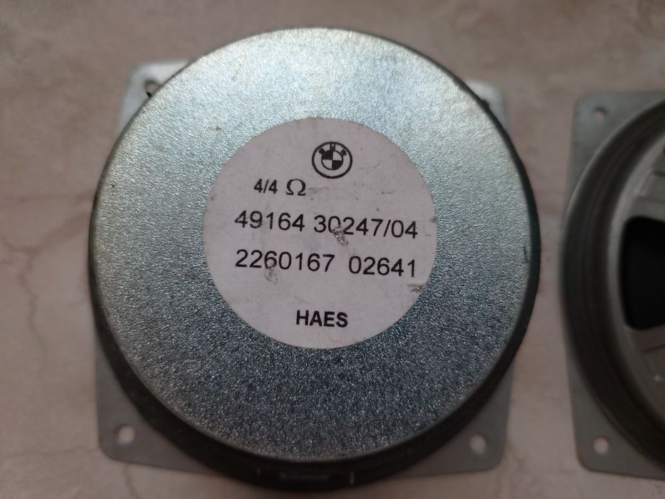 BMW  Е34 40 ват Е39 саундвуфер E60 F10 Динамики Акустика Harman Kardon