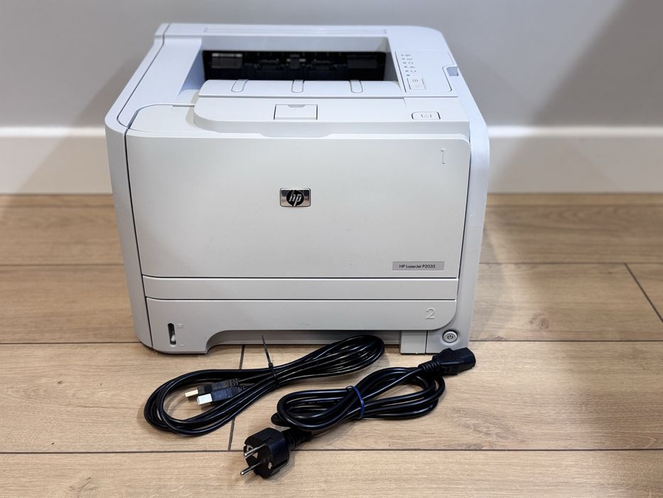 HP LaserJet P2035 – solidna drukarka laserowa | Super stan | Toner