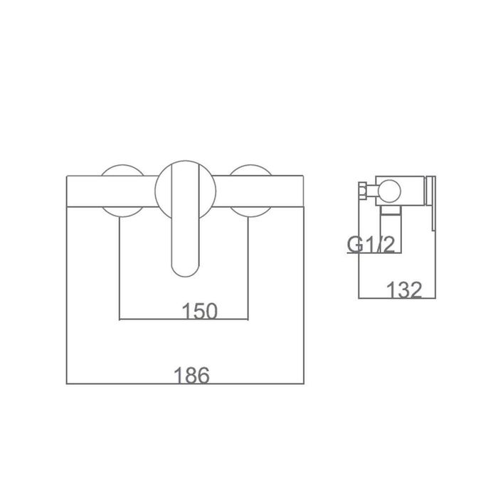 Duche monocomando - Nova com embalagem