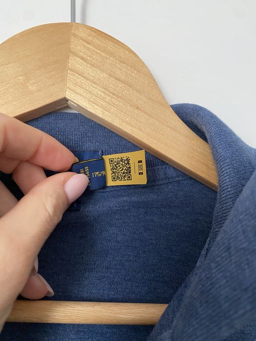 Koszulka Polo męska niebieska Ralph Lauren M Slim fit