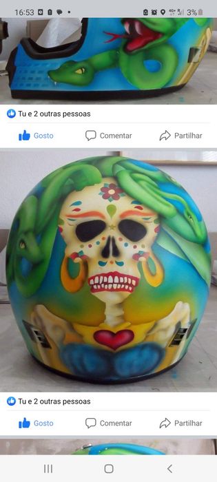 Capacete HJC personalizado