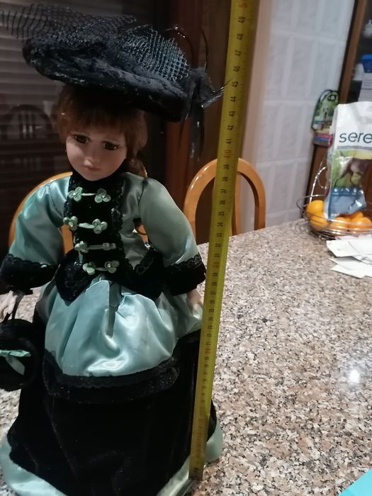 Boneca de porcelana