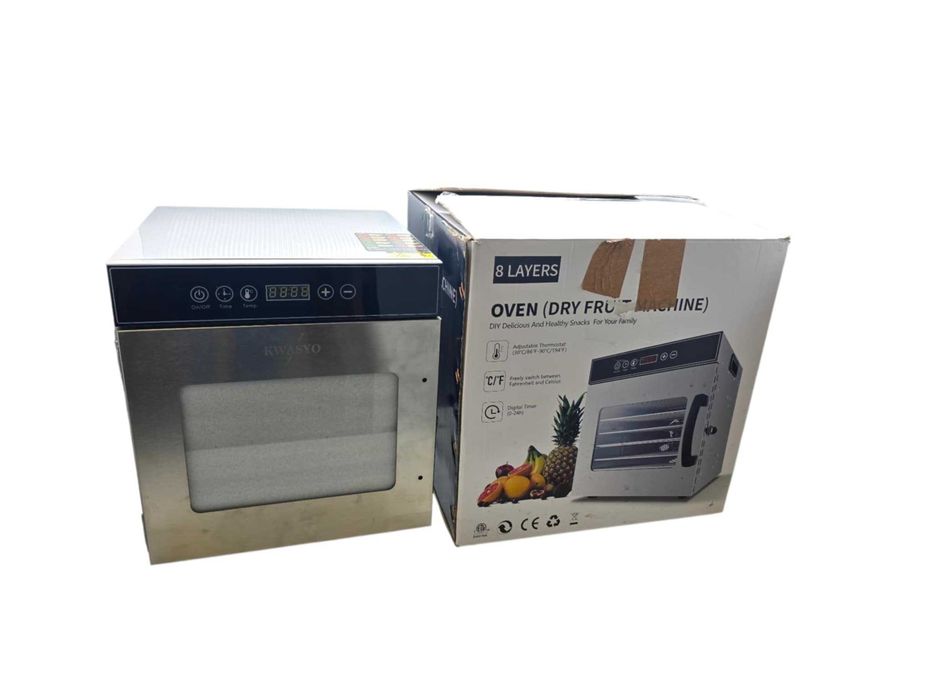 Suszarka do grzybów owoców warzyw ziół Kwasyo LT-152 - 8 tac