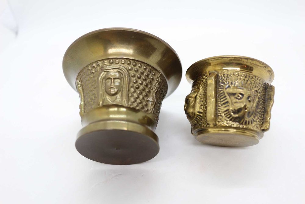 Antigo Almofariz em Bronze completo XIX