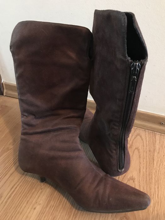 Замшеві  жіночи черевички- безкоштовно