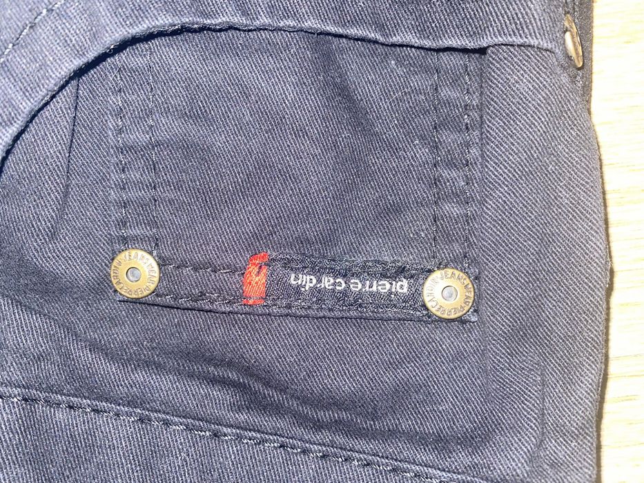 Spodnie czarne Pierre Cardin M 34