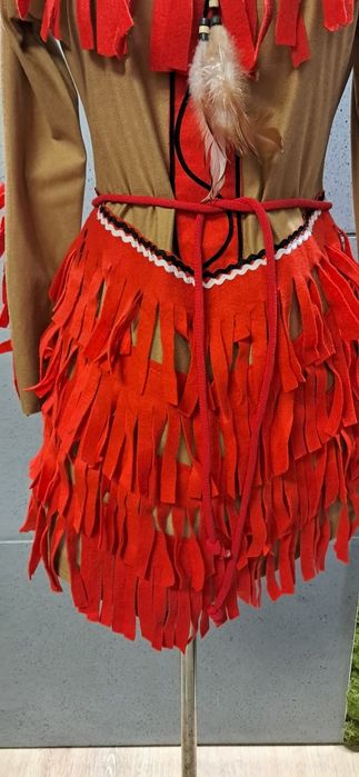 Strój przebranie kostium indianka