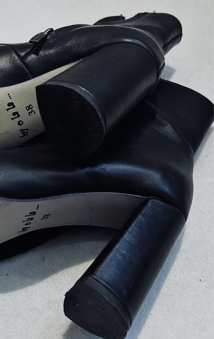 Botki by o la la skora wiązane sznurowane  rzemyki tasmy wiosen