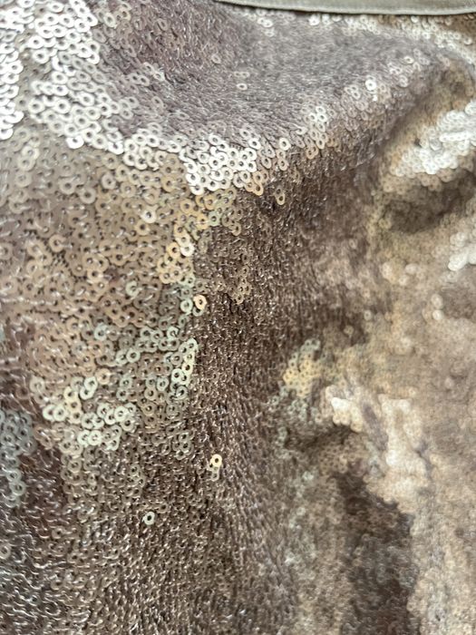 Spodniczka mini cekiny zlota