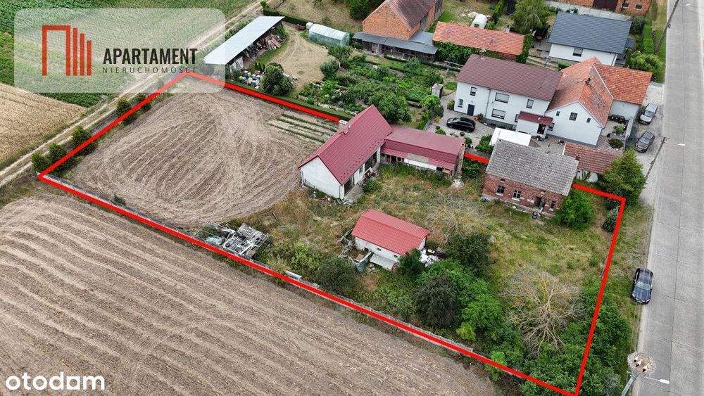 Dom na dużej działce w malowniczej okolicy!