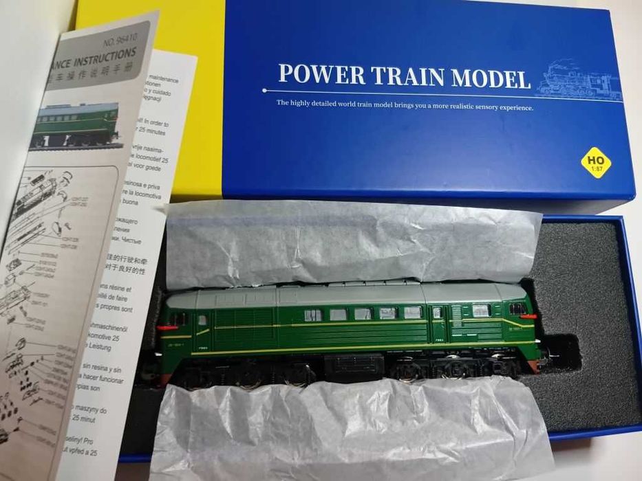 Тепловоз М62 СССР. PTM. Залізниця Піко. Piko. НО 1/87 колія 16,5мм