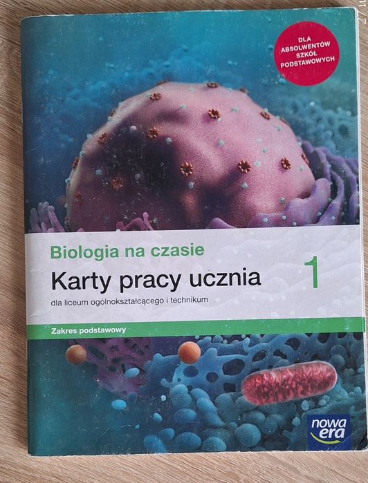 Karty pracy biologia na czasie 1