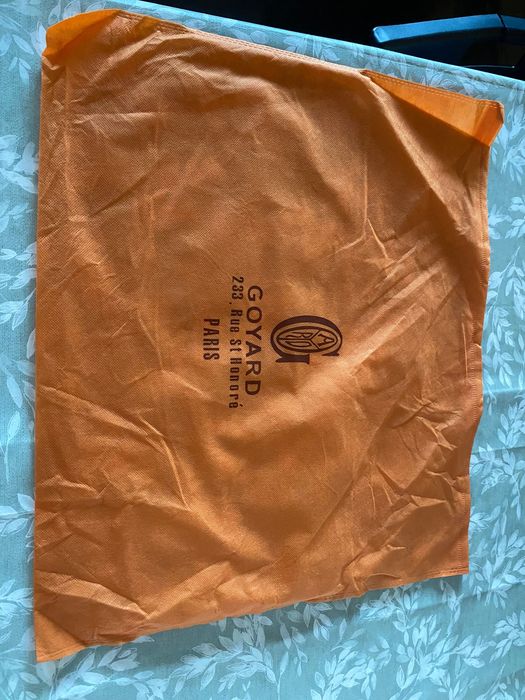 Mala goyard castanha e preta
