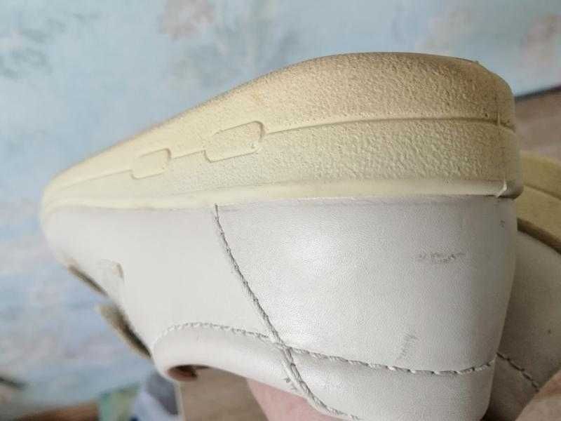 Кроссовки ecco 41 кожа на липучках