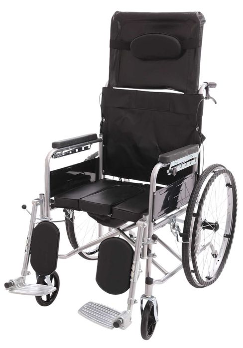 Інвалідний візок з туалетом (санітарним обладнанням) MED1-L07