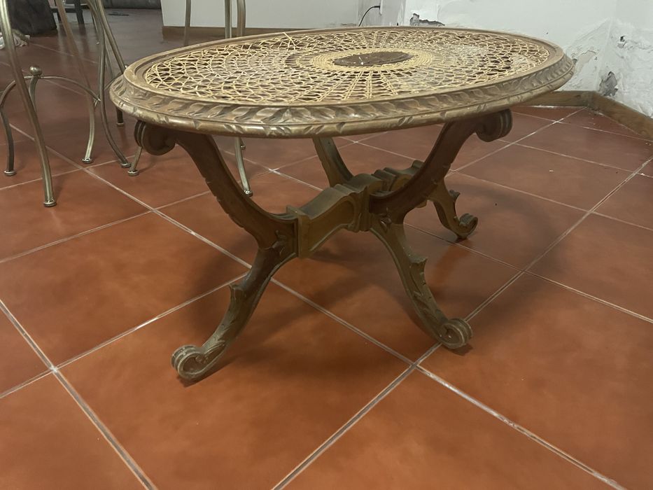 Mesa madeira decorativa