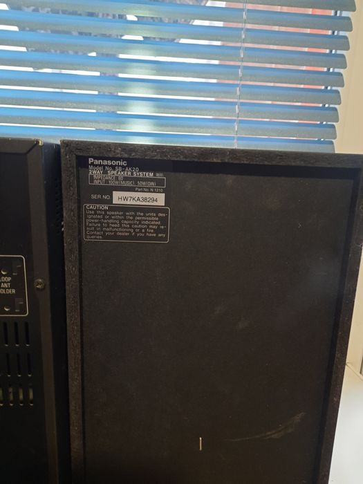 Музичний центр panasonic sa-ak20