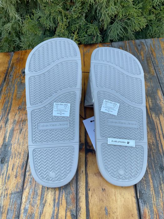 Шлепанцы calvin klein (ck slide sandal)с америки 7us,8us,9us,12us !!ОСТАННІ!!