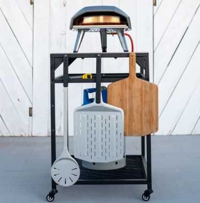 Mesa Modular Professional para Forno OONI (80x80x90cm), Inox, exterior