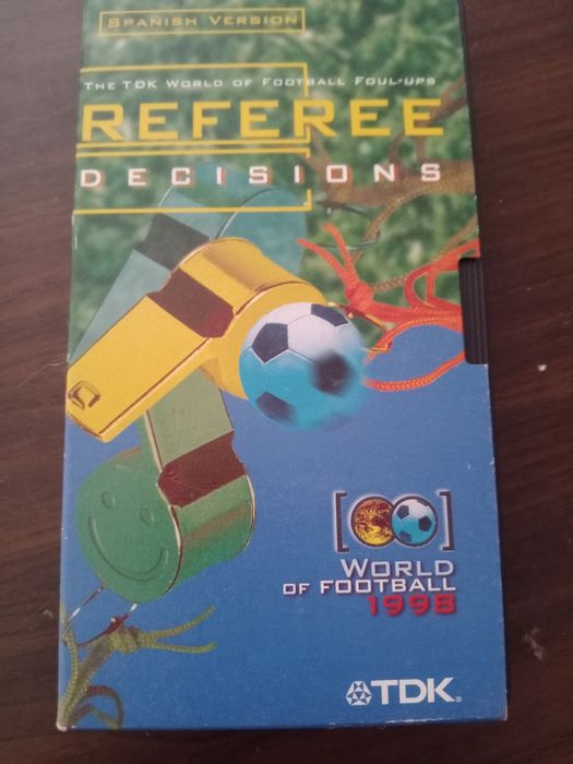 VHS históricas de futebol