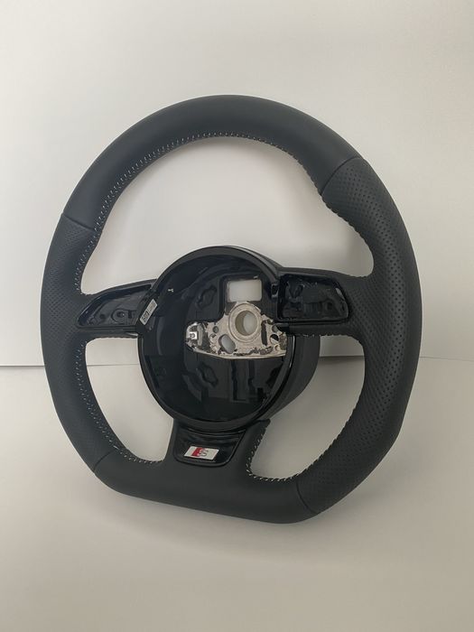 Руль кермо скошений audi a4 b8 a5 8t q3 8u q5 8r s-line