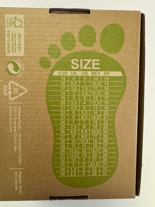 Черевики від Chicco 20 р