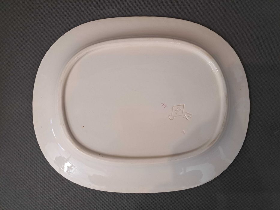 Półmisek owalny P. Regout Maastricht XIX w.