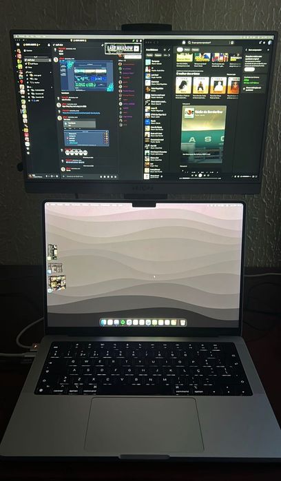 Monitor Portátil Arzopa Z3FC 16.1” e Stand para monitor