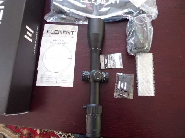 Luneta celownicza ELEMENT OPTICS NEXUS 5-20X50 APR-1C FFP MOA