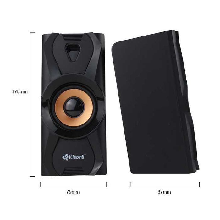 Колонки Kisonli  для ПК, ноутбука.