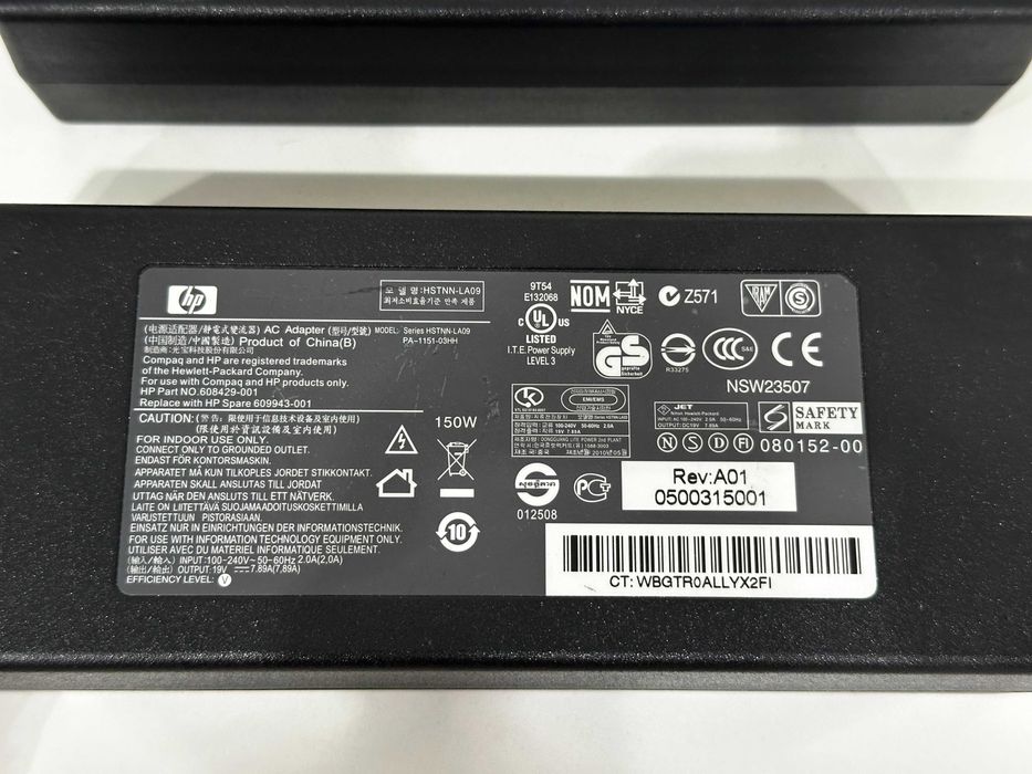 Блок живлення для ноутбука HP 135W 19.5V 3.5A 7.4*5.0mm