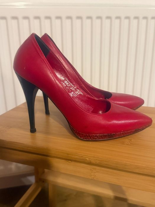 Skórzane buty rozmiar 35/36