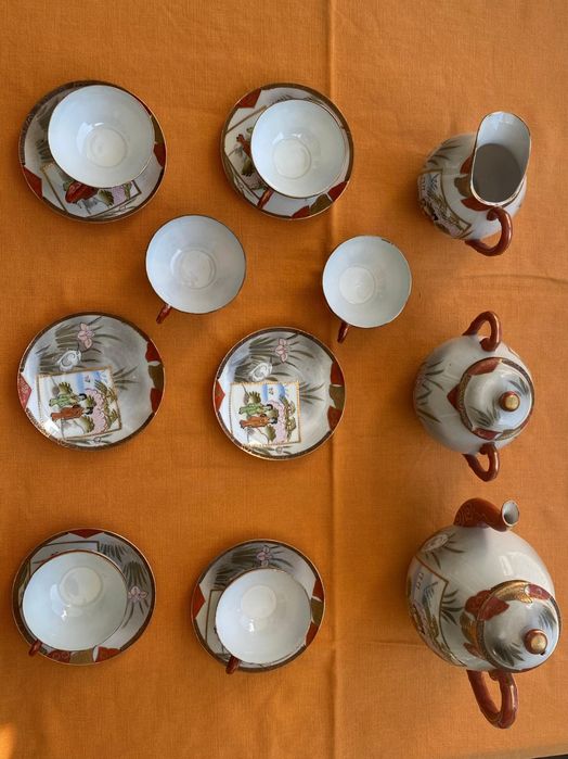 Serviço de Chá em porcelana