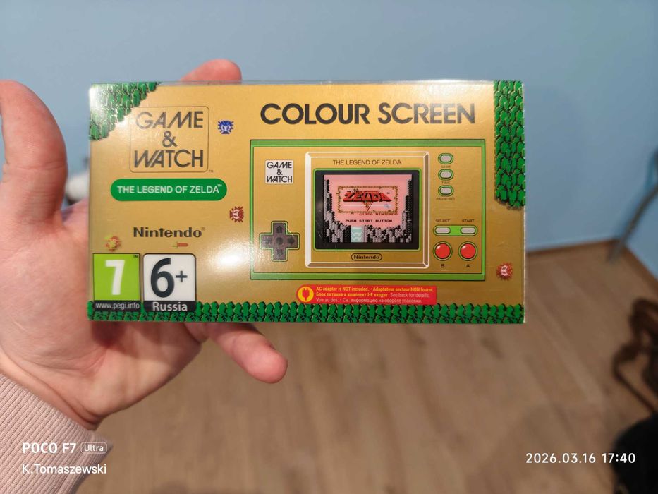 Nintendo Game and watch mario i zelda